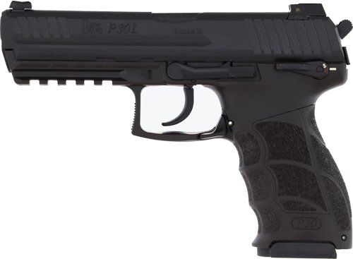 HK P30S LONG V3 DA/SA TRIG 9MM - 4.45" BBL 2-15 MAGS SAFETY BLK by Heckler & Koch / H&K