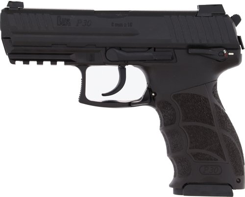 HK P30S V3 DA/SA TRIGGER 9MM - 3.85" BBL 2-10RD W/SAFE by Heckler & Koch / H&K