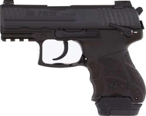 HK P30SK V3 DA/SA TRIGGER 9MM - 3.27" BBL 2-10RD W/SAFETY BLK by Heckler & Koch / H&K