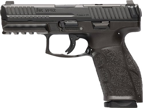HK VP9A1 X OPTICS READY 9MM - 4.09" 2-10RD MAGS BLK CA COMP by Heckler & Koch / H&K