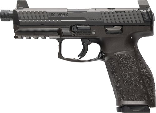 HK VP9A1 X TACTICAL OPTICS RDY - 9MM 4.70" THREADED 2-15 RD BLK by Heckler & Koch / H&K