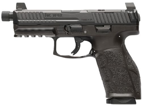 HK VP9A1 X TACTICAL OPTICS RDY - 9MM 4.70" THREADED 2-10 RD BLK by Heckler & Koch / H&K