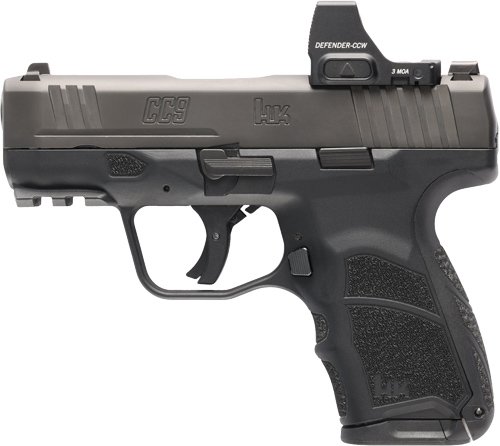 HK CC9 9MM 3.32" OE VORTEX - DEFENDER CCW 2-10RD BLACK.. by Heckler & Koch / H&K