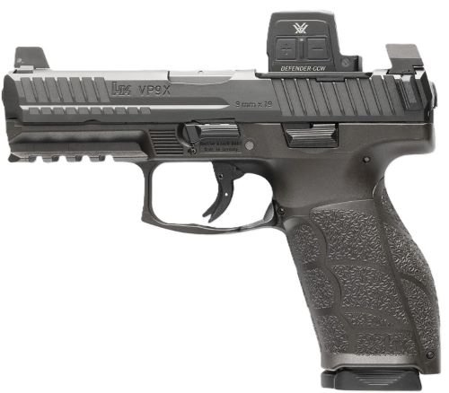 HK VP9A1 X VORTEX DEFENDER 9MM - 4.09" 1-17RD 1-20 MAG BLACK by Heckler & Koch / H&K