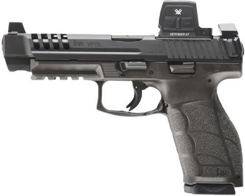 HK VP9A1 L OE VORTEX DEFENDER - 9MM 5" BBL 2-10RD MAG BLACK by Heckler & Koch / H&K