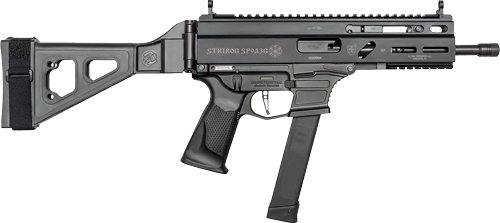GRAND POWER STRIBOG SP9A3G 9MM - 8" BBL 30 RD MAG W/BRACE BLK