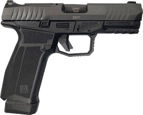 AREX DELTA GEN 2 X OR 9MM 1-17 - 1-17+2 MAG 4" BLACK by Global Ordnance