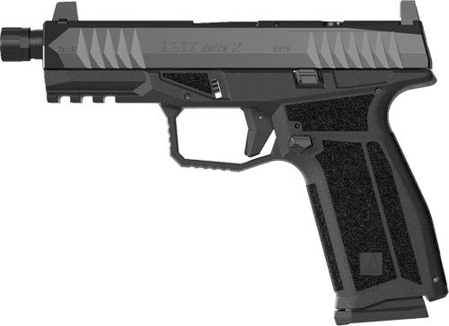 AREX DELTA GEN2 X TACTICAL OR - 4" 1-17 & 1-17+2 THREADED BLK by Global Ordnance