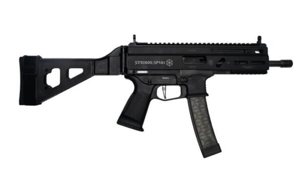 GRAND POWER STRIBOG SP9A1 9MM - 8" BBL 30 RD MAG W/ BRACE BLK by Global Ordnance