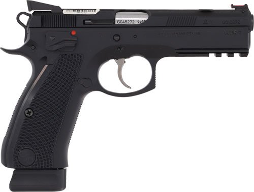 CZ CUSTOM SP-01 SHADOW 9MM FS - 19-SHOT BLACK POLYCOTE FINISH by CZ-USA