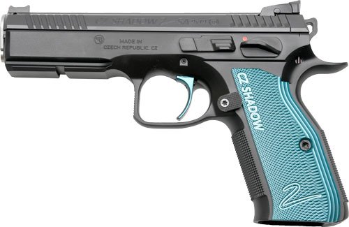 CZ CUSTOM SHADOW 2 SA ACCU 9MM - FS 17RD BLK POLYMER FINISH by CZ-USA