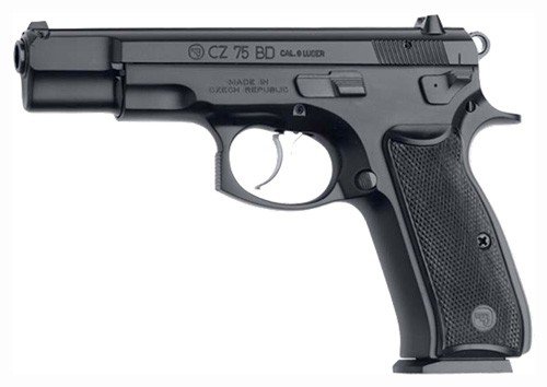 CZ 75-BD 9MM FS 16RD MAG BLACK - POLYCOAT FINISH by CZ-USA