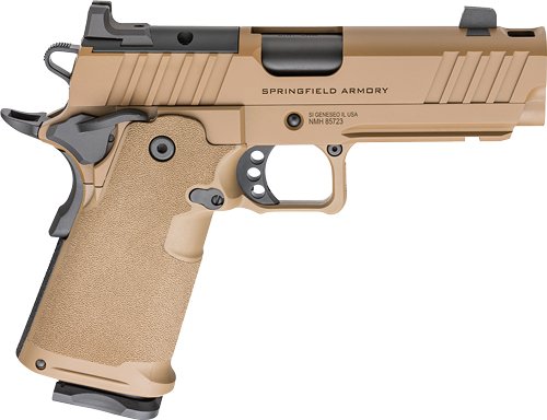 SPRINGFIELD 1911 DS PRODIGY - COMP 9MM 4.25" COY BRN 10RD by Springfield Armory
