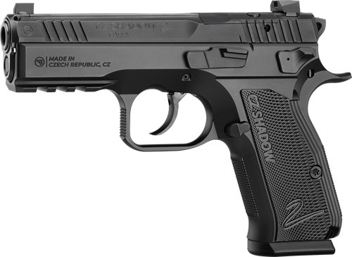 CZ SHADOW 2 CARRY OR 9MM FS - 15RD BLACK NITRIDE BLACK GRIP by CZ-USA