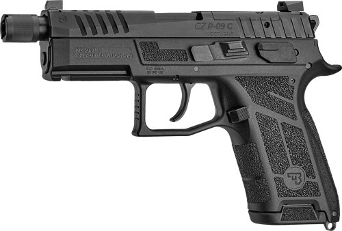 CZ P-09 C NOCTURNE SR OR 9MM - FS 17RD BLACK by CZ-USA
