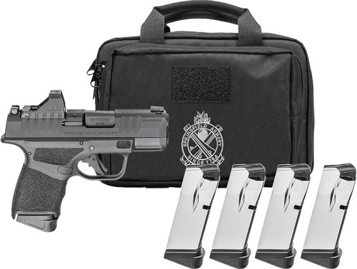 SPRINGFIELD HELLCAT PRO OSP - 9MM 3.8" 10RD 4 MAGS GEAR PAC by Springfield Armory