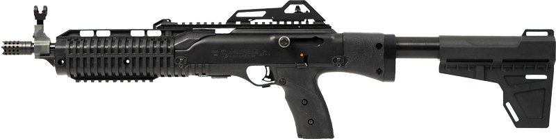 HI-POINT PISTOL 9MM 10RD - 13.25" THREADED WITH BRACE BLK by Hi Point Firearms