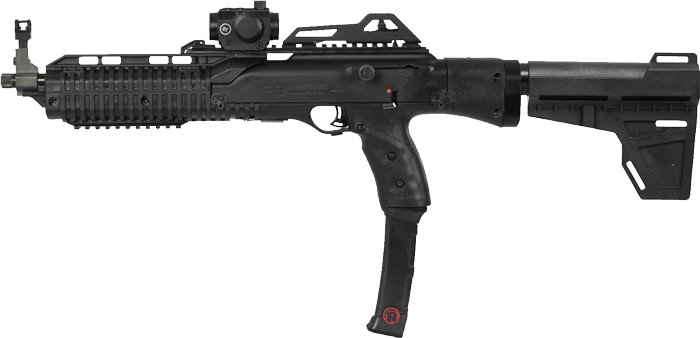 HI-POINT PISTOL 9MM 10RD 13.25 - " THREADED BRACE CT RED DOT by Hi Point Firearms