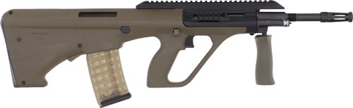 STEYR AUG A3 M2 5.56/223 - 16" 30RD GREEN W/EXT RAIL by Steyr Mannlicher