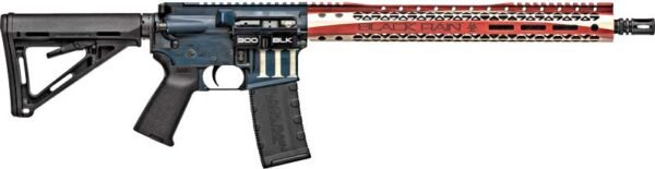 BLACK RAIN SPEC+ PATRIOT RIFLE - 300BLK 16" BETSY ROSS 30RD by Black Rain Ordnance