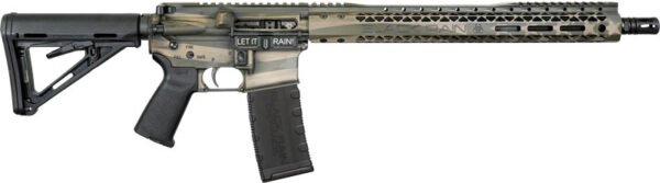 BLACK RAIN SPEC+ PATRIOT RIFLE - 5.56 16" FDE/OD GRN FLAG 30RD by Black Rain Ordnance