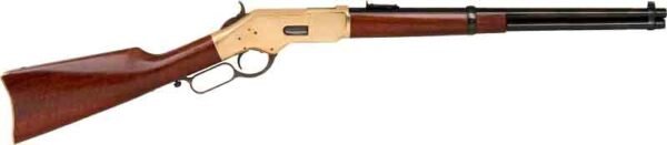 CIMARRON 1866 YELLOWBOY 38SP - 19" SR CARBINE BRASS/BLUED by Cimarron Firearms