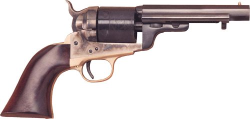 CIMARRON 1851 RICHARDS-MASON - 38SPL 4.75" CC/BLUED WALNUT by Cimarron Firearms