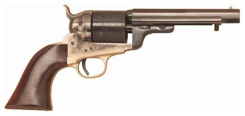 CIMARRON 1851 RICHARDS-MASON - 38SPL 5.5" FS CC/BLUED WALNUT by Cimarron Firearms