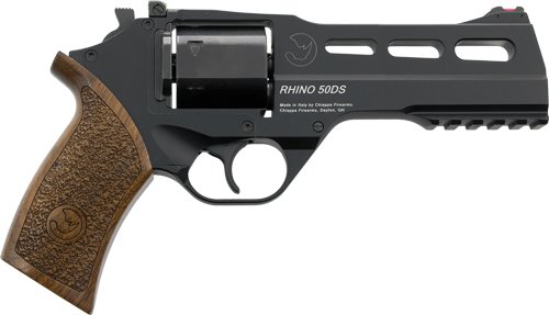 CHIAPPA RHINO 40SA 357MAG - 4" ADJ. SIGHT NICKEL/WALNUT by Chiappa Firearms