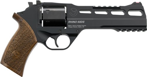 CHIAPPA RHINO 60SA 357MAG - 6" ADJ. SIGHT BLACK/WALNUT by Chiappa Firearms