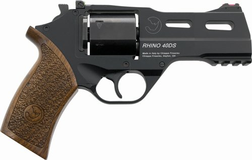 CHIAPPA RHINO 40SA 9MM - 4" ADJ. SIGHT BLACK/WALNUT by Chiappa Firearms