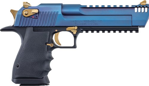 DESERT EAGLE L6 SERIES 357MAG - 6" BLACK CARBO BLUE & PIC RAIL by Magnum Research