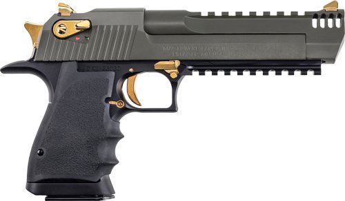 DESERT EAGLE L6 SERIES 357MAG - 6" BLACK GREEN CERAKOTE by Magnum Research