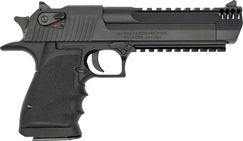 DESERT EAGLE MARK XIX 50AE - 6" BLACK ALUM FRAME CARBON SLD by Magnum Research