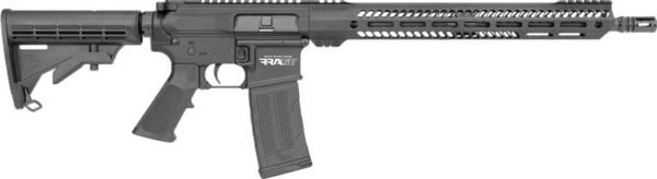 RRA RRAGE 3G RIFLE 5.56MM NATO - 6 POS STK 16" 1:9 30RD BLACK by Rock River Arms