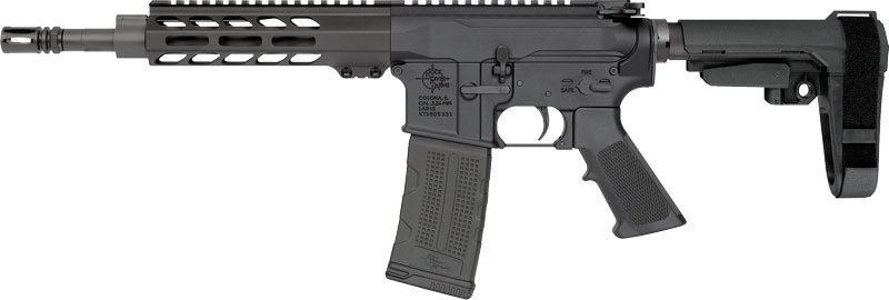 RRA RRAGE PISTOL 5.56 NATO - 10.5" BBL M-LOK W/SBA3 BRACE by Rock River Arms