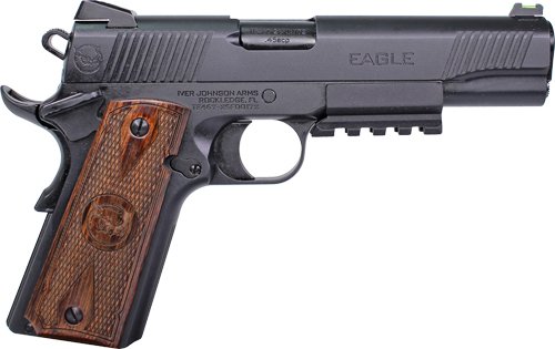 IVER JOHNSON EAGLE GEN2 1911 - 45ACP 5" ADJ 8RD BLACK
