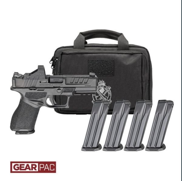 SPRINGFIELD ECHELON 9MM 4" - COMPACT 10RD 4 MAGS GEAR PAC by Springfield Armory