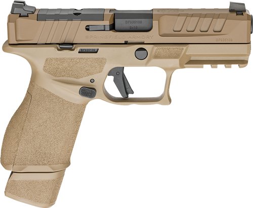 SPRINGFIELD ECHELON 9MM 4" - COMPACT 15/18RD FDE W/U-NOTCH by Springfield Armory