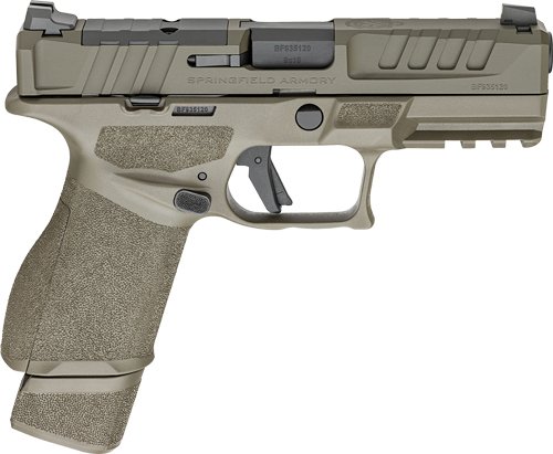 SPRINGFIELD ECHELON 9MM 4" - COMPACT 15/18RD ODG W/U-NOTCH by Springfield Armory