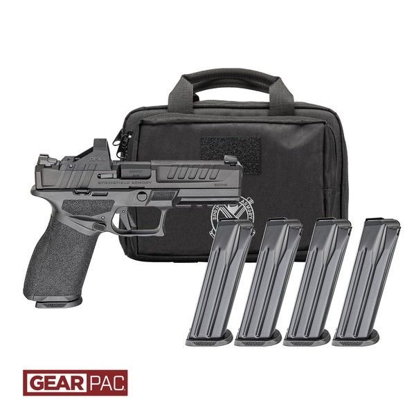 SPRINGFIELD ECHELON 9MM 4.5" - 10RD 4 MAGS GEAR PAC by Springfield Armory