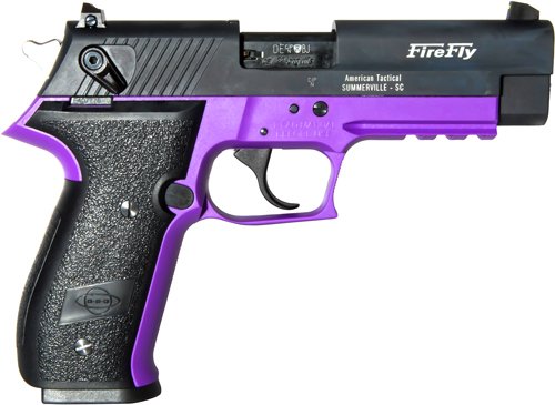 GERMAN SPORT FIREFLY 22LR - 4" FS 10RD NON-TREADED PURPLE by German Sport Guns / GSG