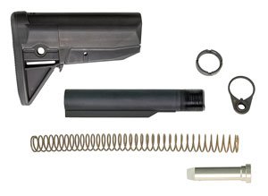 BCM STOCK KIT MOD 0 BLACK - FITS AR-15 COMPLETE KIT by Bravo Company Mfg / BCM