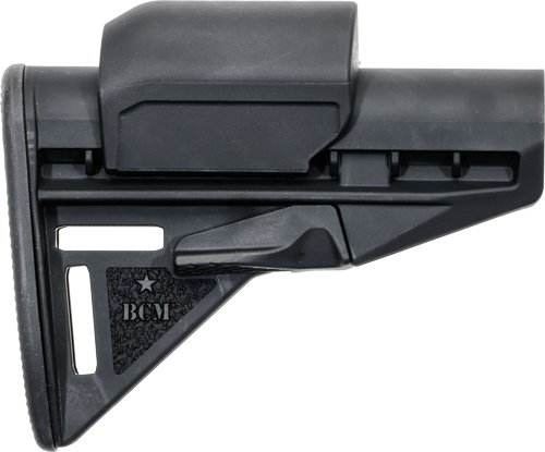 BCM STOCK MOD 3 WITH RISERS - FITS AR-15 MIL-SPEC BLACK by Bravo Company Mfg / BCM