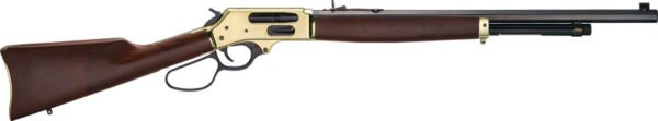 HENRY H10 BRASS SIDE GATE - 45-70 22" OCT. BRASS WALNUT by Henry Repeating Arms