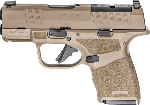 SPRINGFIELD HELLCAT OSP 9MM - MICRO COMPACT 3" 13RD FDE by Springfield Armory