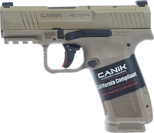 CANIK METE MC9 L CALI 9MM - 3.18" OR FS FLAT DARK EARTH