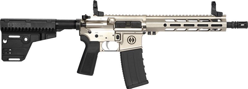 HIPOINT PISTOL HP-15 5.56 - 10.5" 30RD BLADE BRACE SILVER by Hi Point Firearms