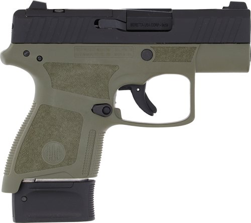 BERETTA APX A1 CARRY 9MM 3" FS - 8RD OD GREEN OPTICS READY