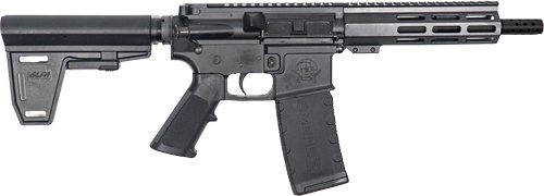 GLFA AR15 PISTOL W/BRACE 223 - WYLDE 7.5" NITRIDE BBL BLACK by Great Lakes